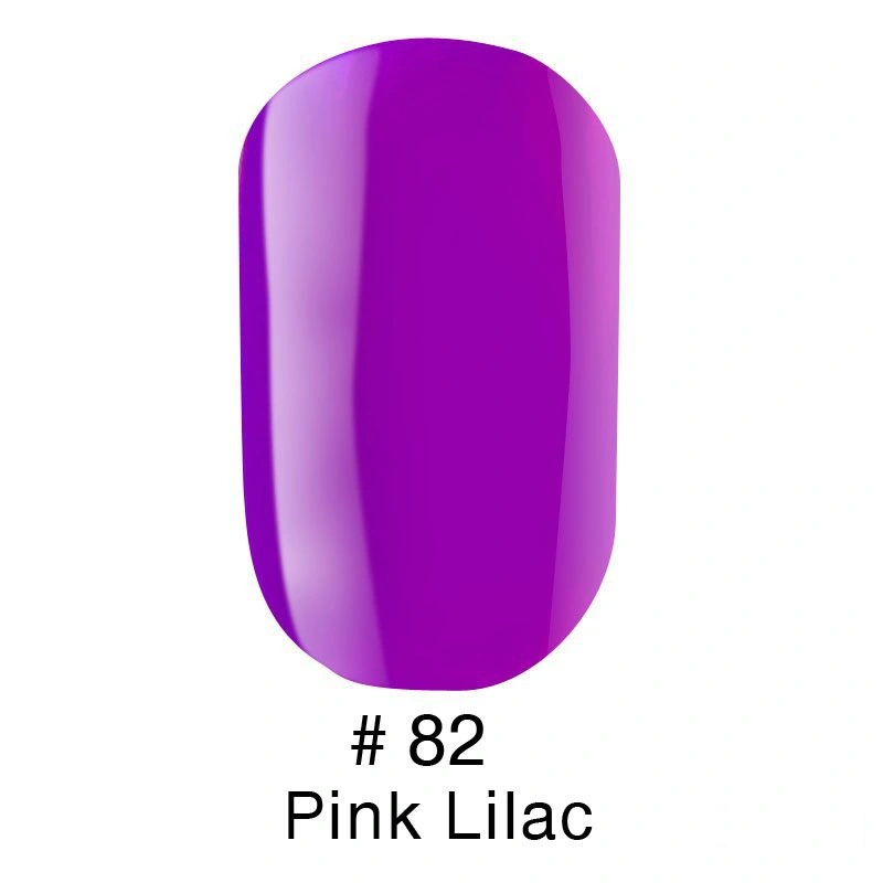 Гель лак Naomi Gel Polish №82 фіолетовий, емаль 6 мл