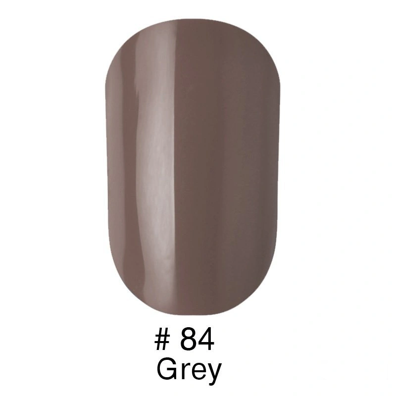 Гель лак Naomi Gel Polish №84 бежево-кавовий, емаль 6 мл
