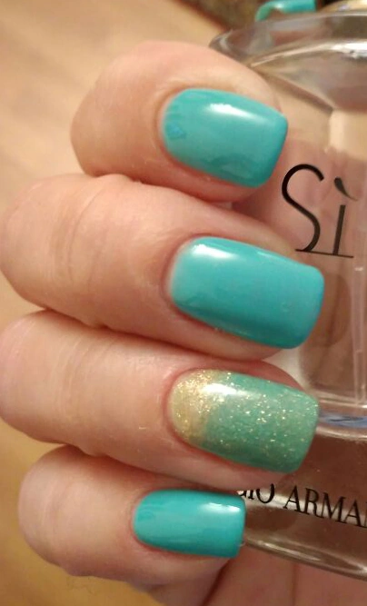 Гель лак Naomi Gel Polish №98 бірюзовий, емаль 6 мл