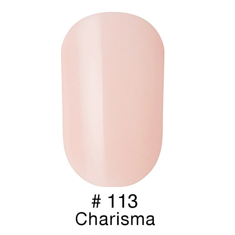 Гель лак Naomi Gel Polish №113 рожево-перламутровий з легким свіченням 6 мл