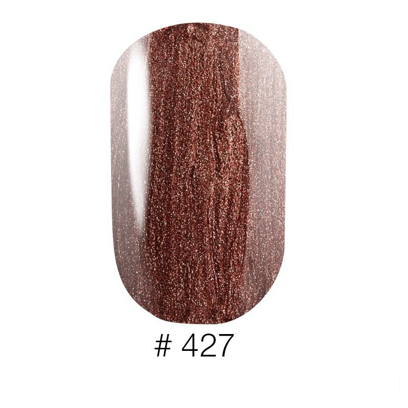 Лак Naomi Nail Lacquer 427 Naomi кавовий, перламутр 12 мл