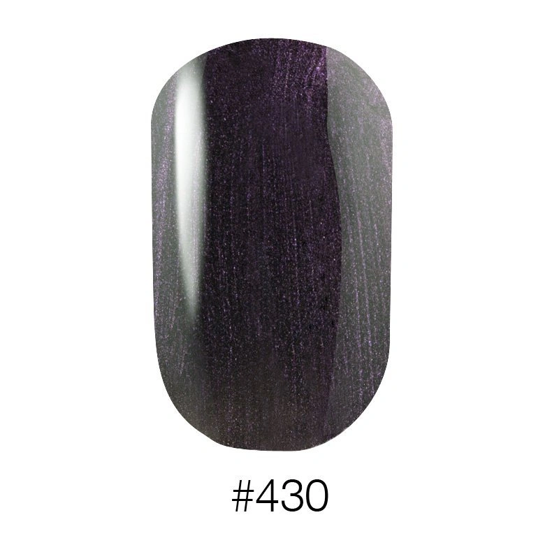 Лак Naomi Nail Lacquer 430 Naomi хамелеон з темно-зеленим і фіолетовим відливом 12 мл