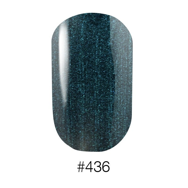 Лак Naomi Nail Lacquer 436 Naomi хамелеон зелений з фіолетовим 12 мл