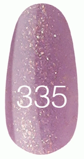 Лак Kodi Nail Polish №335 бузковий з глітером 15 мл