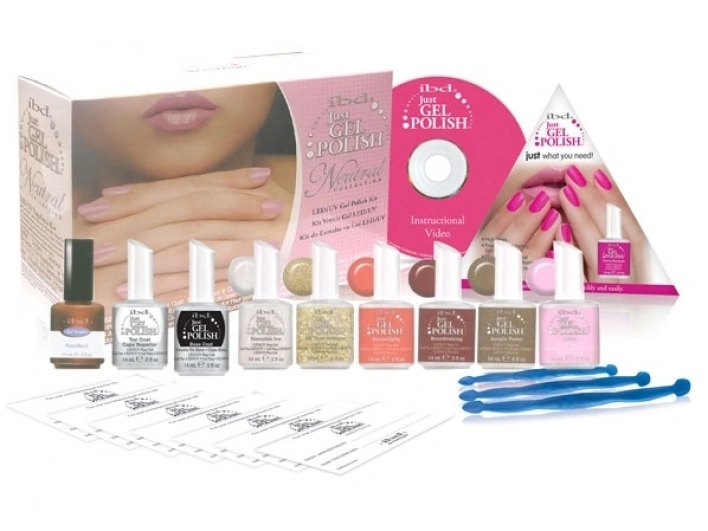 Набір гелевих лаків IBD Just Gel Kit Neutrel