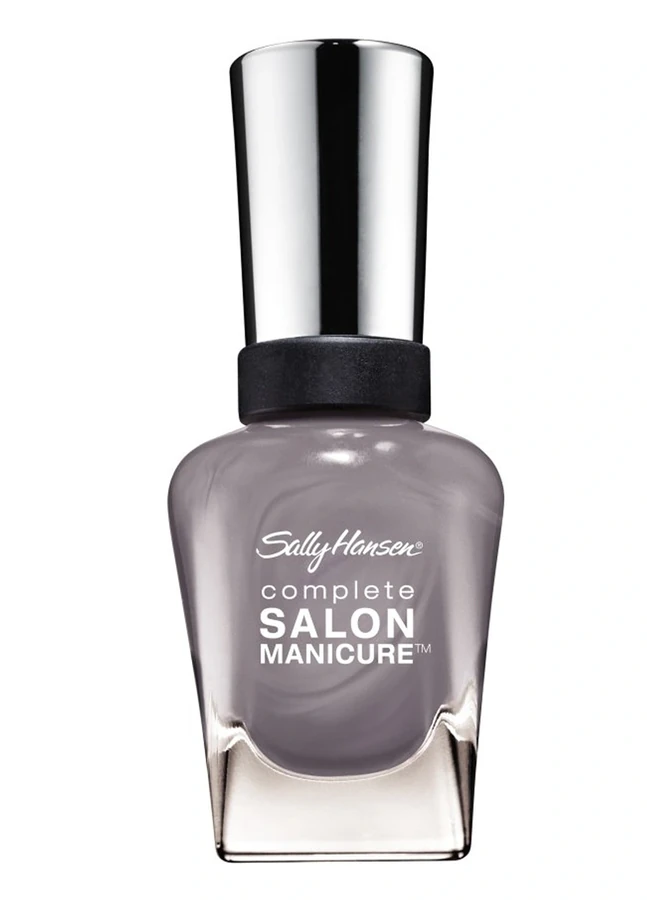 Лак Sally Hansen Salon №330 Pedal to the Metal чорний металік 14,7 мл