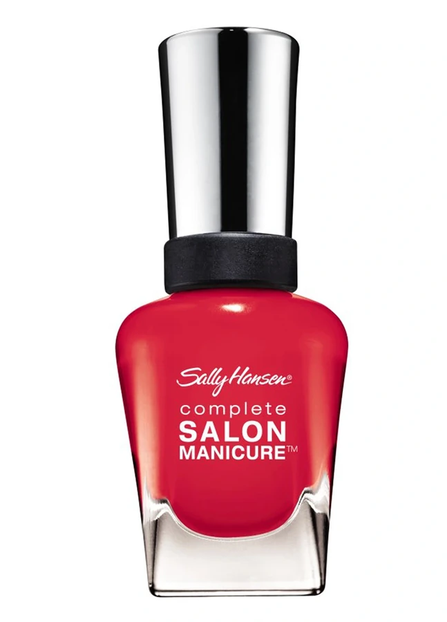 Лак Sally Hansen Salon №560 Kook-A-Mango оранжево-червоний, емаль 14,7 мл