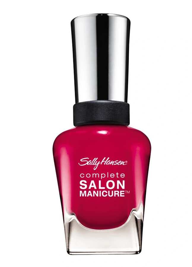 Лак Sally Hansen Salon №570 Right Said Red яскравий вишнево-червоний, емаль 14,7 мл
