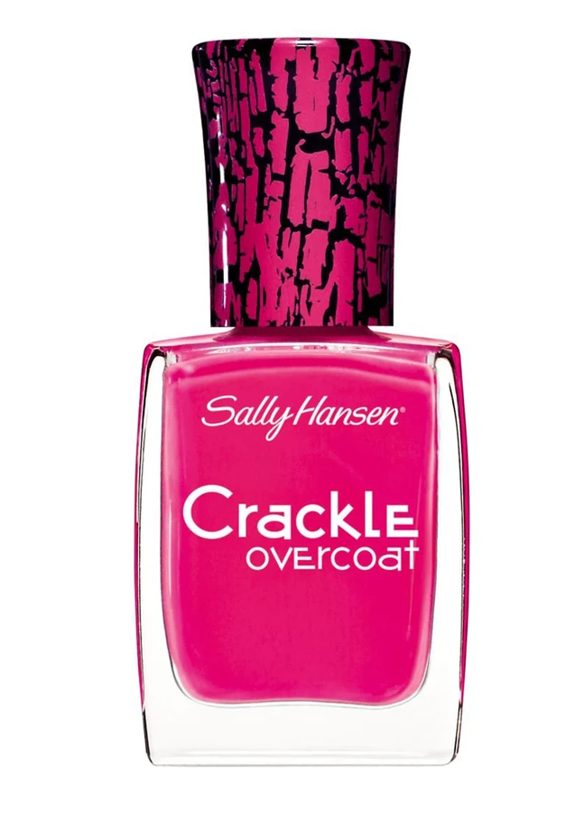 Кракелюрний лак Sally Hansen Crackle №04 Fuchsia ock фуксія, емаль 11,8 мл