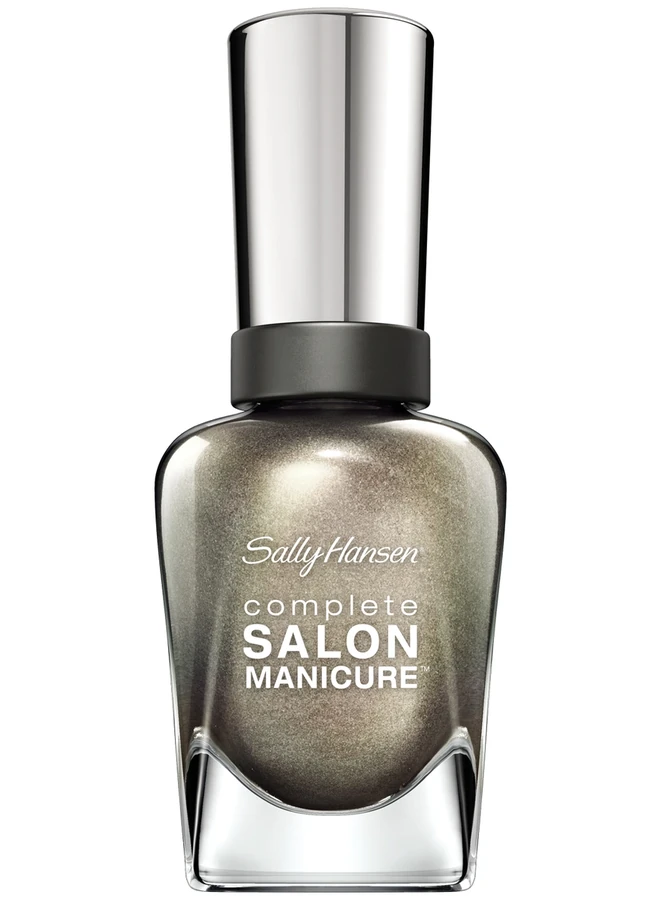 Лак Sally Hansen Salon №677 сріблястий металік із золотистим шиммером 14,7 мл