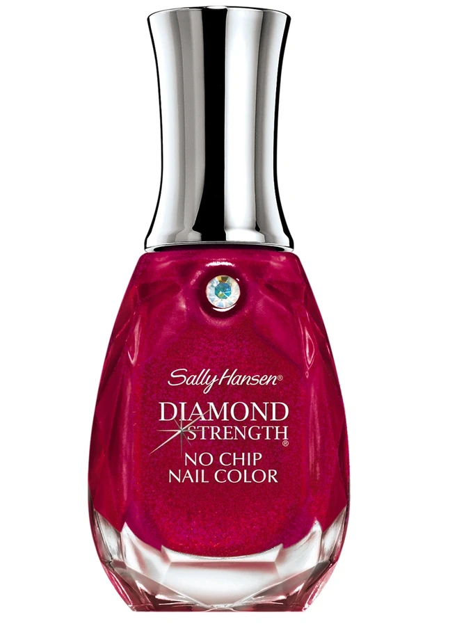 Лак Sally Hansen Diamond strength №370 Red Velvet рубіново-червоний із шиммером 13,3 мл