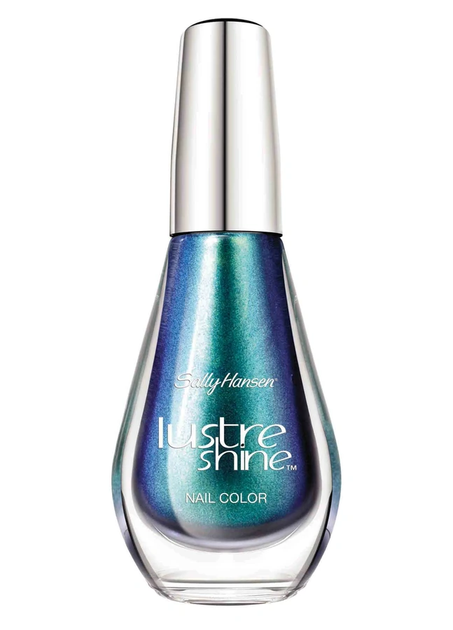 Лак Sally Hansen Lustre Shine №007 Scarab блискучий синьо-зелений, перламутр 10 мл