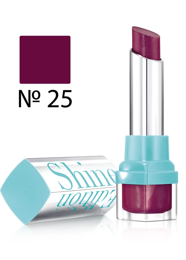 Помада-блиск, темно-рожевий з мерехтінням Bourjois Shine Edition №25 3 г