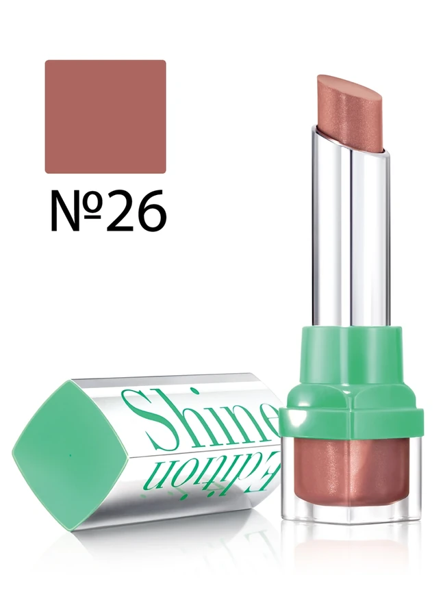 Помада-блиск, золотисто-бежевий з мерехтінням Bourjois Shine Edition №26 3 г