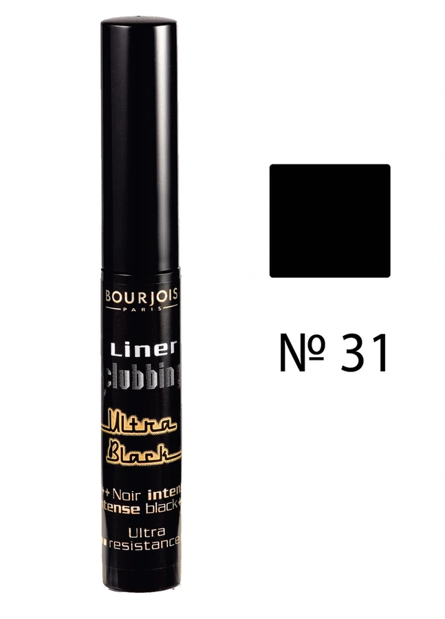 Bourjois Liner Clubbing Ultra black №31 4 мл