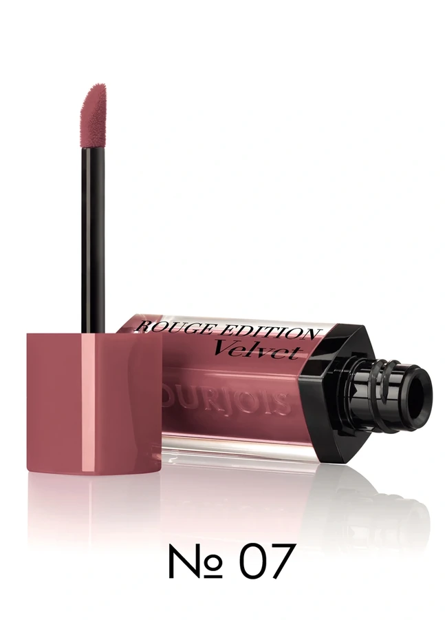 Рідка помада, бежево-рожева Bourjois Rouge Edition Velvet №7 6,7 мл