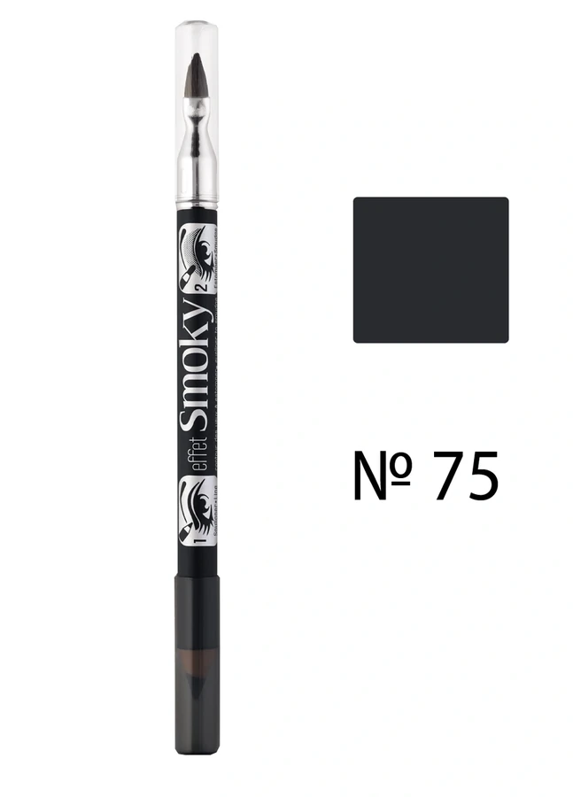 Олівець для очей з розтушовкою, чорний Bourjois Effet Smoky №75 0,89г