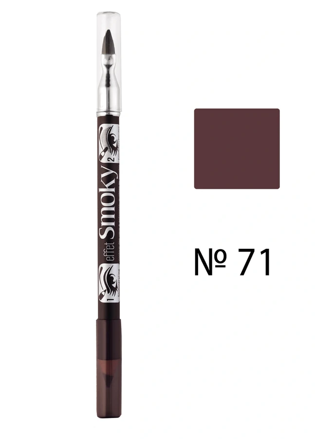 Олівець для очей з розтушовкою, темно-коричневий Bourjois Effet Smoky №71 0,89г