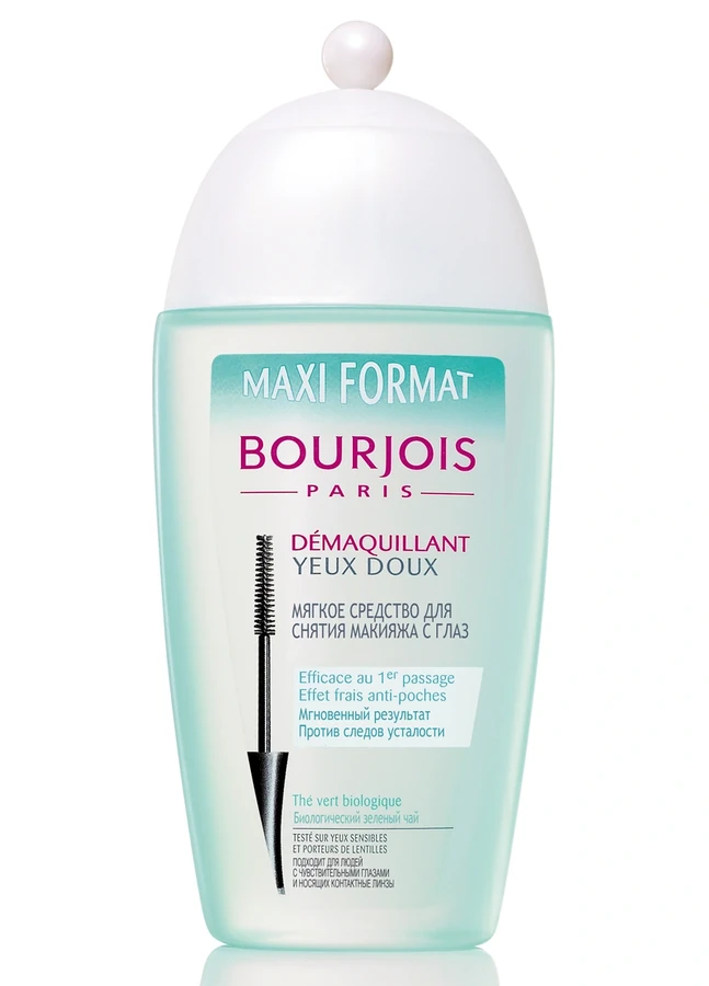 Засіб для зняття макіяжу, м`який Bourjois Demaquillant Yeux Doux 200 мл
