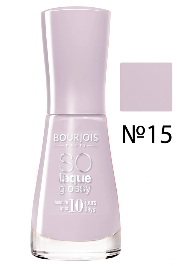 Лак Bourjois So Laque Glossy №15 бузковий, емаль 10 мл