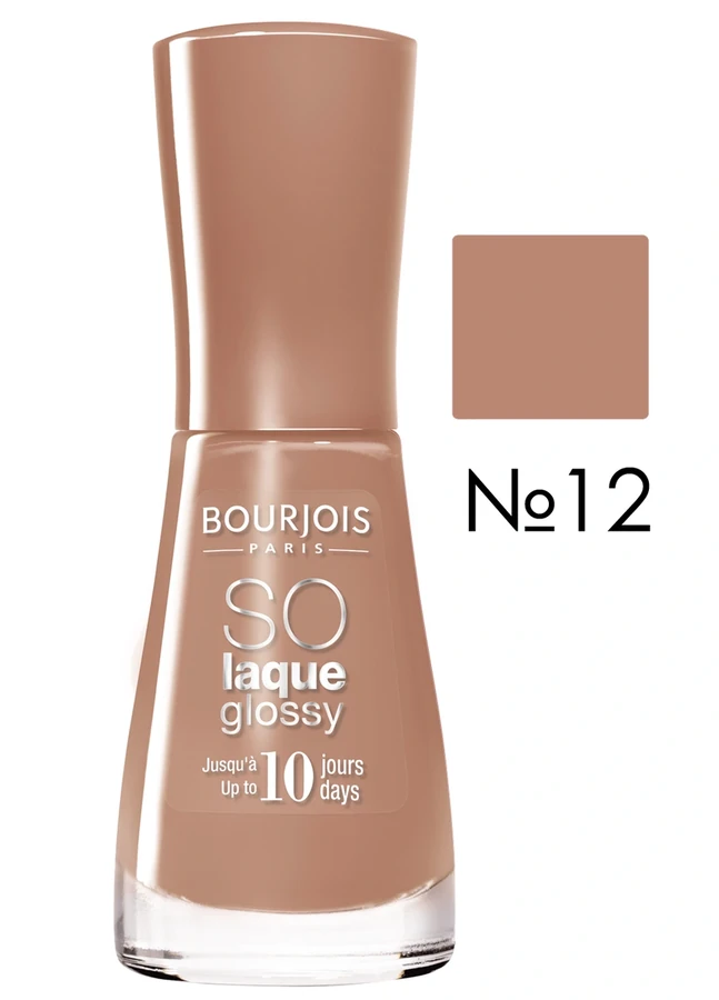 Лак Bourjois So Laque Glossy №12 карамель, емаль 10 мл