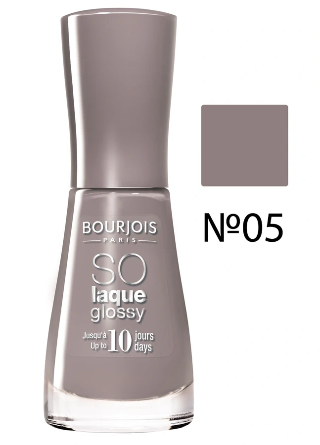 Лак Bourjois So Laque Glossy №05 сірий, емаль 10 мл