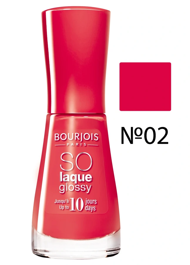 Лак Bourjois So Laque Glossy №02 кораловий, емаль 10 мл