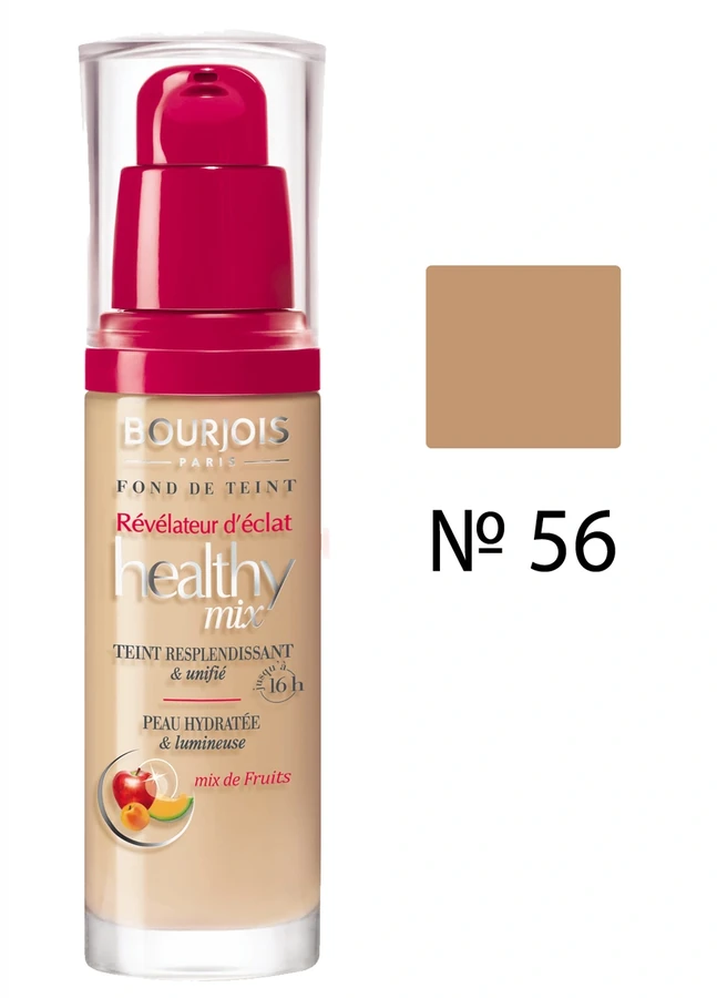 Основа тональна фруктовий мікс, світла засмага Bourjois Healthy Mix №56 30 мл