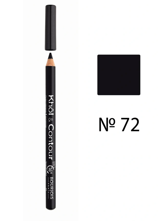Олівець для очей, чорний Bourjois Khol Contour №72 1,14г