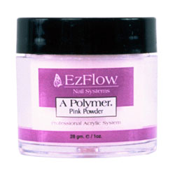 Рожева акрилова пудра EzFlow A-Polymer Pink Acrylic Powder 454 г