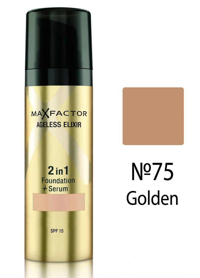 Тональний крем, засмага Max Factor Ageless Elixir №75 30 мл