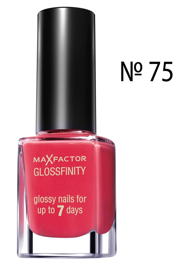Лак Max Factor Glossfinity №75 персиково-кораловий із шиммером 11 г