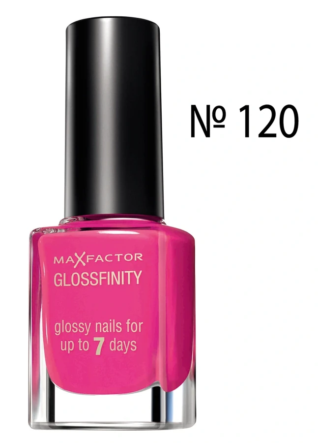 Лак Max Factor Glossfinity №120 фуксія, емаль 11 г