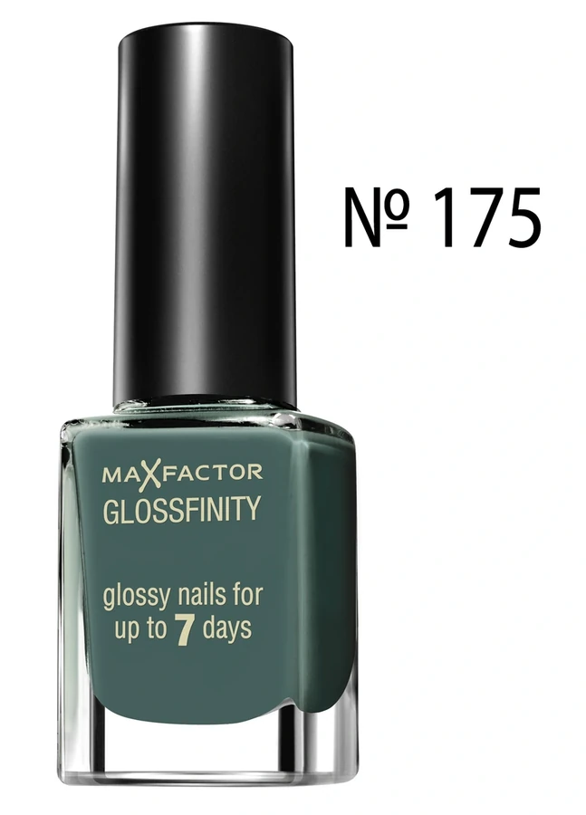 Лак Max Factor Glossfinity №175 синьо-зелений, емаль 11 г