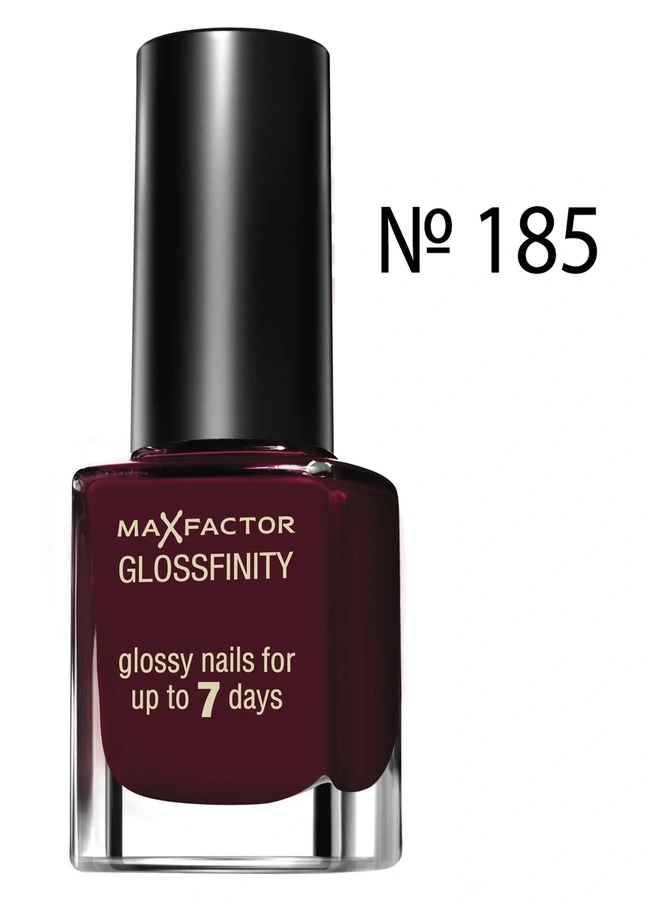 Лак Max Factor Glossfinity №185 гнила вишня, емаль 11 г