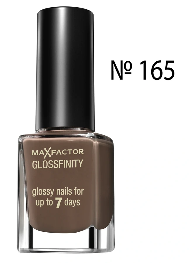 Лак Max Factor Glossfinity №165 шоколадний, емаль 11 г
