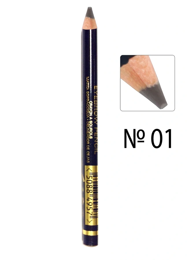 Олівець для брів, чорний Max Factor Eyebrow Pen №01 1,2г