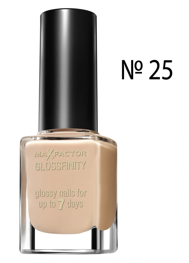 Лак Max Factor Glossfinity №025 бежевий, емаль 11 г