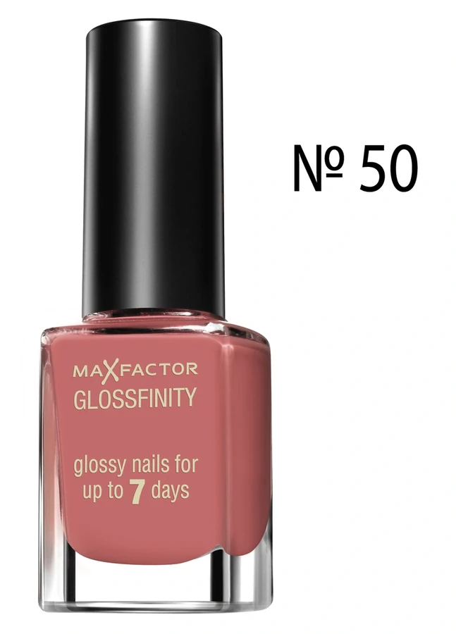 Лак Max Factor Glossfinity №050 пастельний малиново-рожевий, емаль 11 г