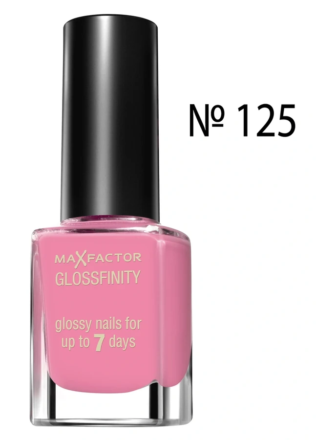 Лак Max Factor Glossfinity №125 рожевий, емаль 11 г