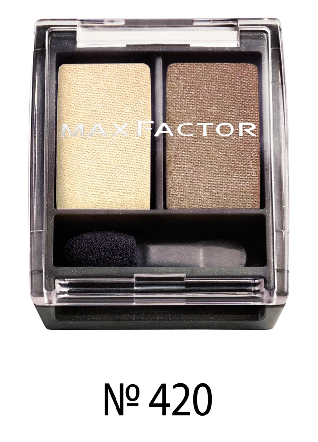 Тіні для очей, сонячно-бежеві перламутрові Max Factor Eyeshadow Duo № 420 3.5 г