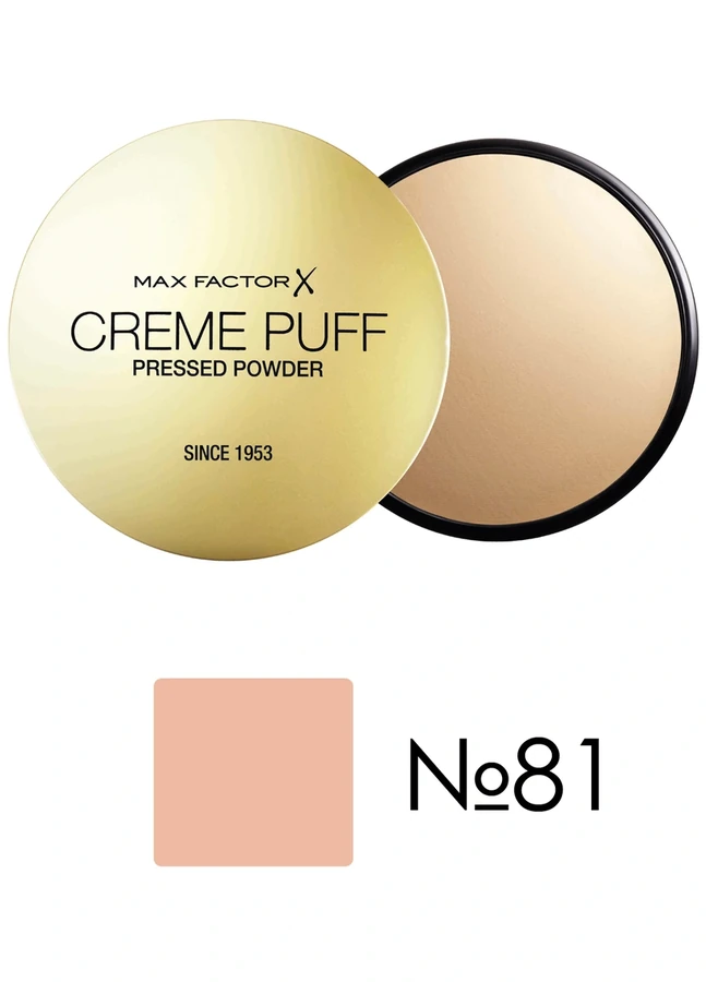 Компактна крем-пудра, світло-бежевий Max Factor Creme Puff №81 21 г