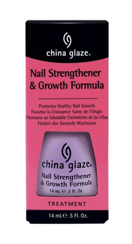 Базове покриття для росту нігтів China Glaze Nail Strengthener & Growth Formula 14 мл