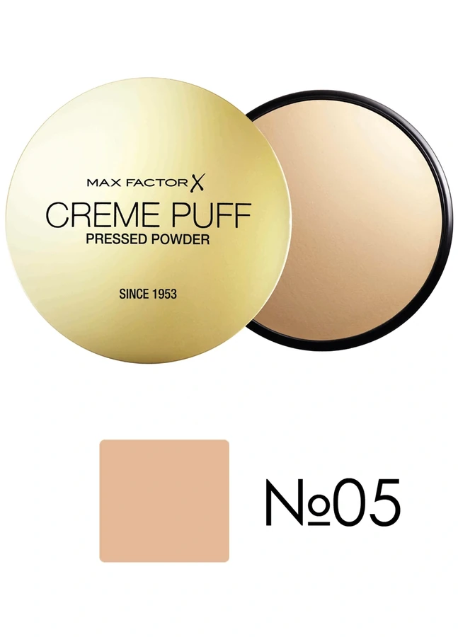 Компактна крем-пудра, напівпрозора Max Factor Creme Puff №05 21 г
