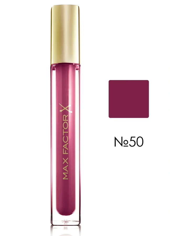 Блиск для губ, рожево-бузковий з мерехтінням Max Factor Colour Elixir Gloss №50 3,4 мл