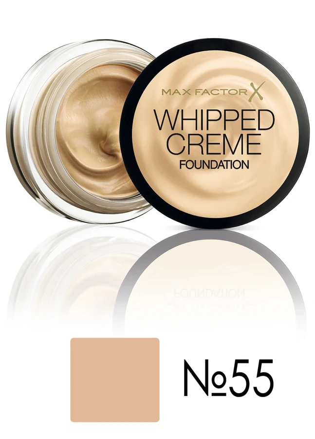 Мус тональний, натуральний бежевий Max Factor Whipped Creme №55 18 мл