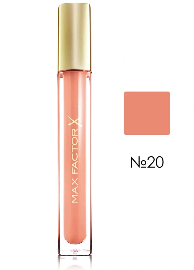 Блиск для губ, пастельний персиковий глянсовий Max Factor Colour Elixir Gloss №20 3,4 мл