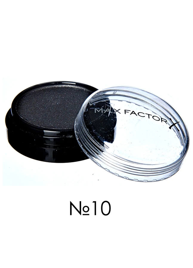 Тіні для очей, чорний мерехтливий Max Factor Wild Shadow Pots №10 2,7 г