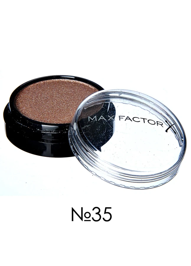 Тіні для очей, коричневий мерехтливий Max Factor Wild Shadow Pots №35 2,7г