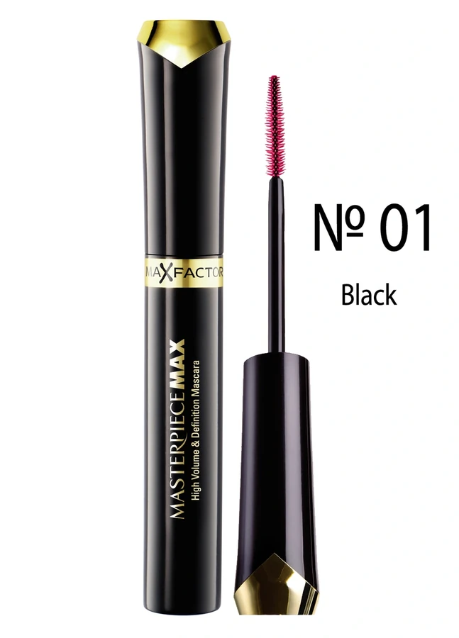 Туш Максимальний об`єм, чорний Max Factor Masterpiece Max №01 Black 7,2 мл